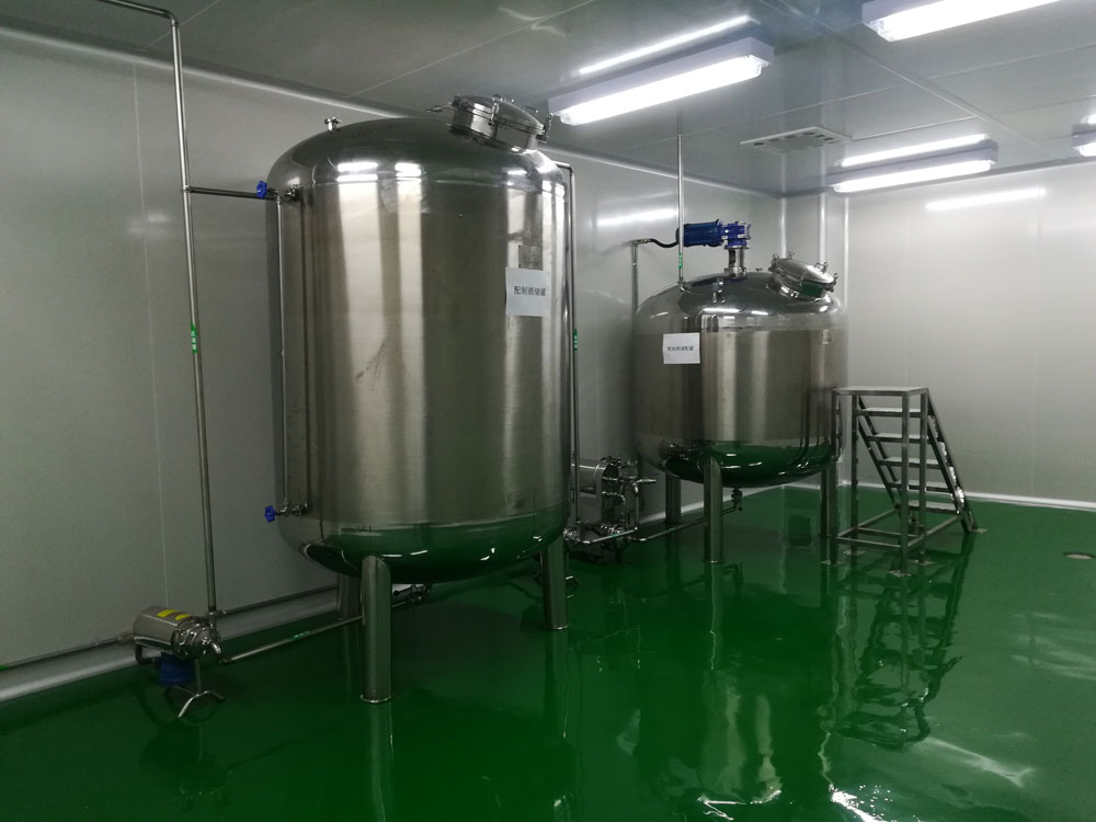江西人初健康用品有限公司制酒調配罐和儲罐